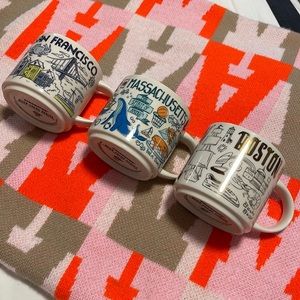 Starbucks Been There Series - 3 Mugs (San Fran, Massachusetts, Boston)